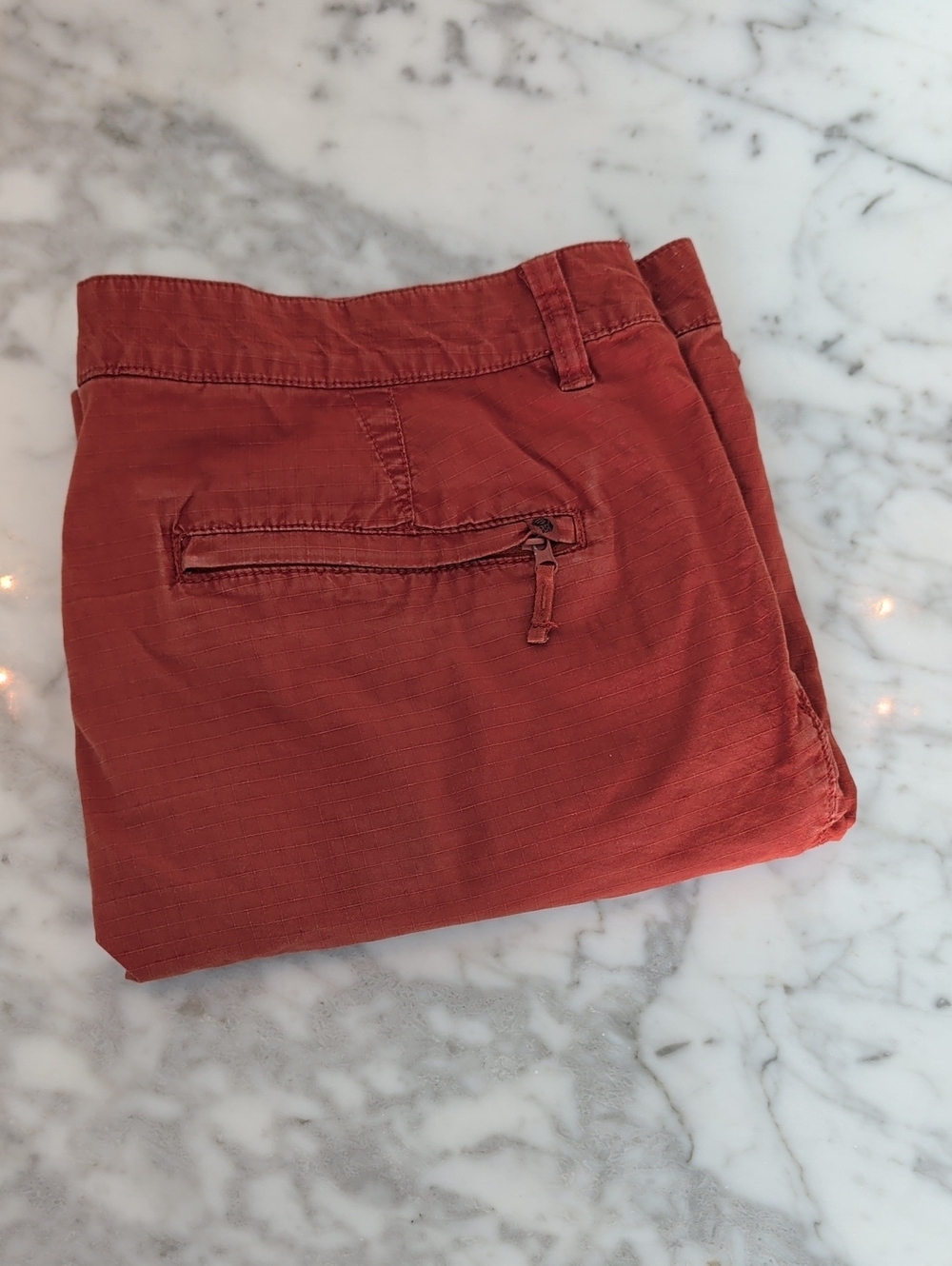 Mountain Hardware Red Orange Shorts Size 36